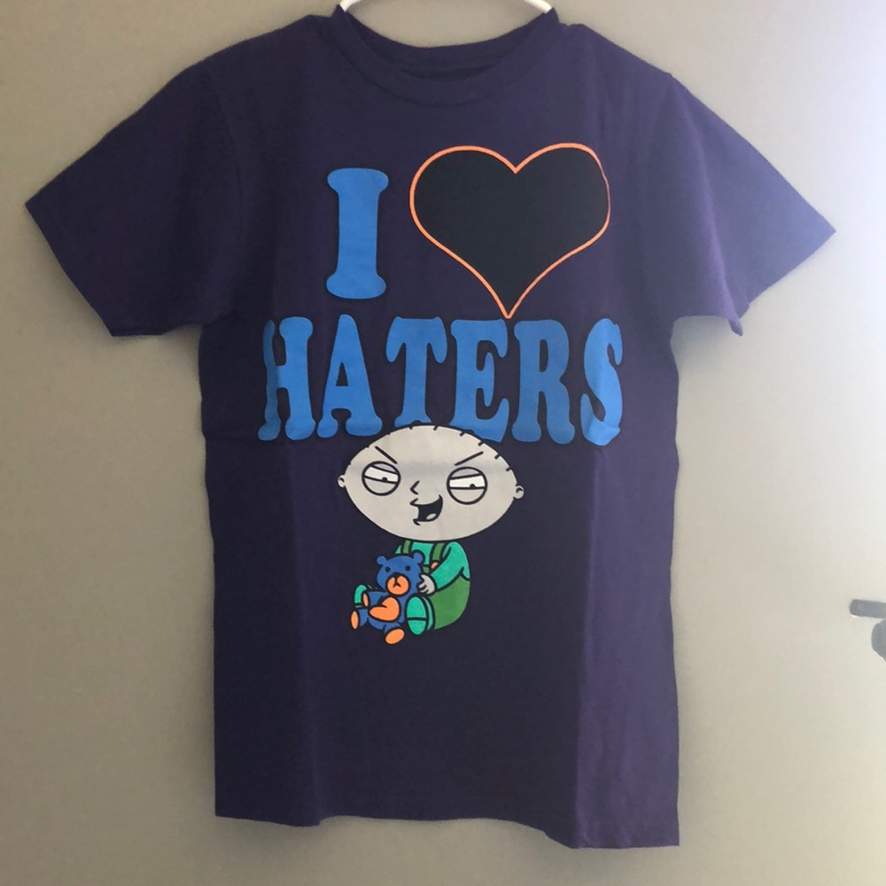 Family guy T-shirt purple size M teens, S women